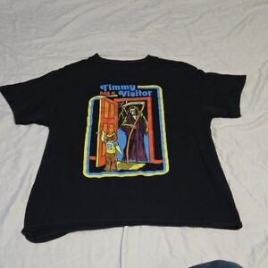 Mens Large Timmy Has A Visitor T-shirt